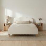 Jacqueline Queen Bed Cream - Image 5