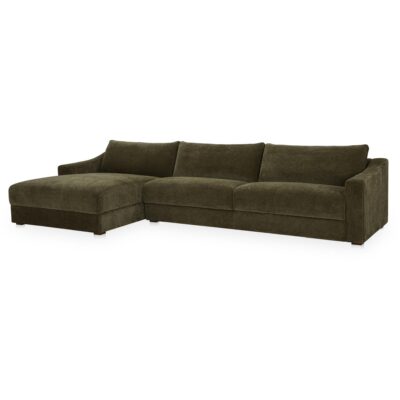 Alternative view of Farrow Sectional Cedar Green Left