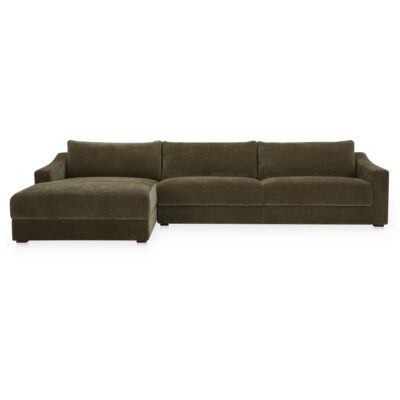 Farrow Sectional Cedar Green Left
