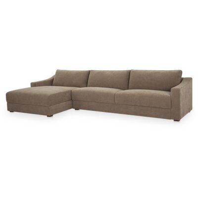 Alternative view of Farrow Sectional Taupe Left