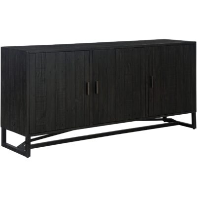 Alternative view of Sierra Sideboard Black