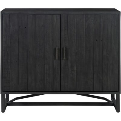 Sierra 2 Door Cabinet Black