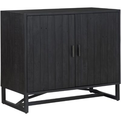 Alternative view of Sierra 2 Door Cabinet Black