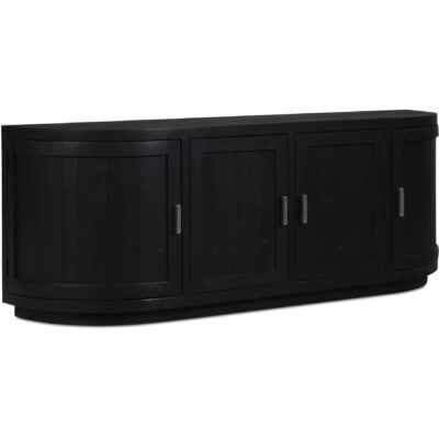 Nicola Media Cabinet Black