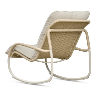Alternative view of Lyra Outdoor Rocking Chair Beige