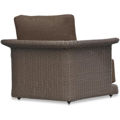 Alternative view of Meredith Outdoor Accent Chair Brown