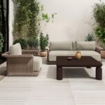 Meredith Outdoor Sofa Beige - Image 6