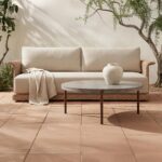 Meredith Outdoor Sofa Beige - Image 8
