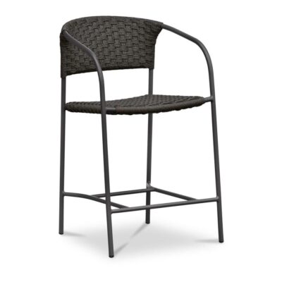 Alternative view of Zola Outdoor Counter Chair Dark Brown