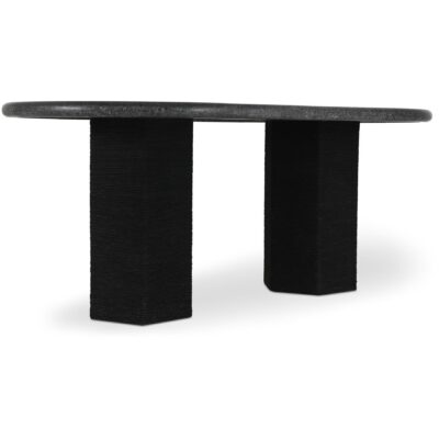 Alternative view of Sartoria Dining Table Black Granite