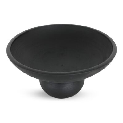 Alternative view of Asha Decorative Bowl Black Terracotta