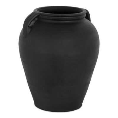 Alternative view of Jovi Vase Black Terracotta