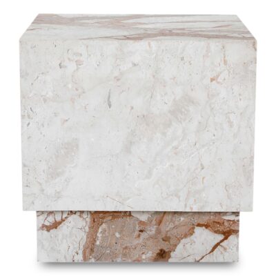 Layla Side Table Breccia Marble