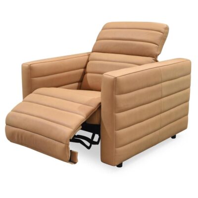 Alternative view of Juno Power Recliner Chair Tan Leather