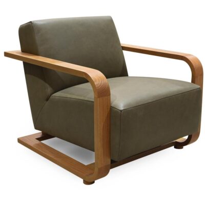Alternative view of Eckersley Lounge Chair Olive Leather