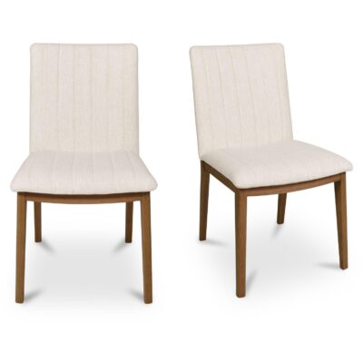 Demi Dining Chair Cream-Set of Two