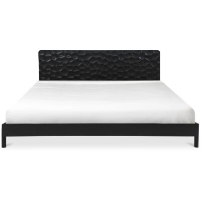 Misaki Queen Bed Black