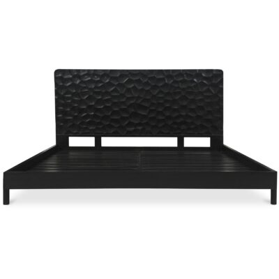 Alternative view of Misaki Queen Bed Black