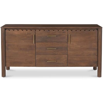 Wiley 3 Drawer Sideboard Vintage Brown