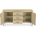 Wiley 3 Drawer Sideboard Natural 8 Wiley 3 Drawer Sideboard Natural - Image 2