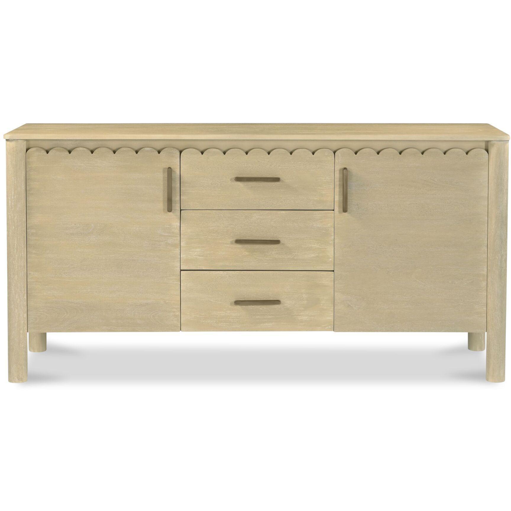 Wiley 3 Drawer Sideboard Natural