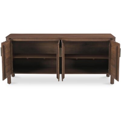 Alternative view of Wiley 4 Door Sideboard Vintage Brown