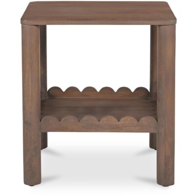 Wiley Side Table Vintage Brown