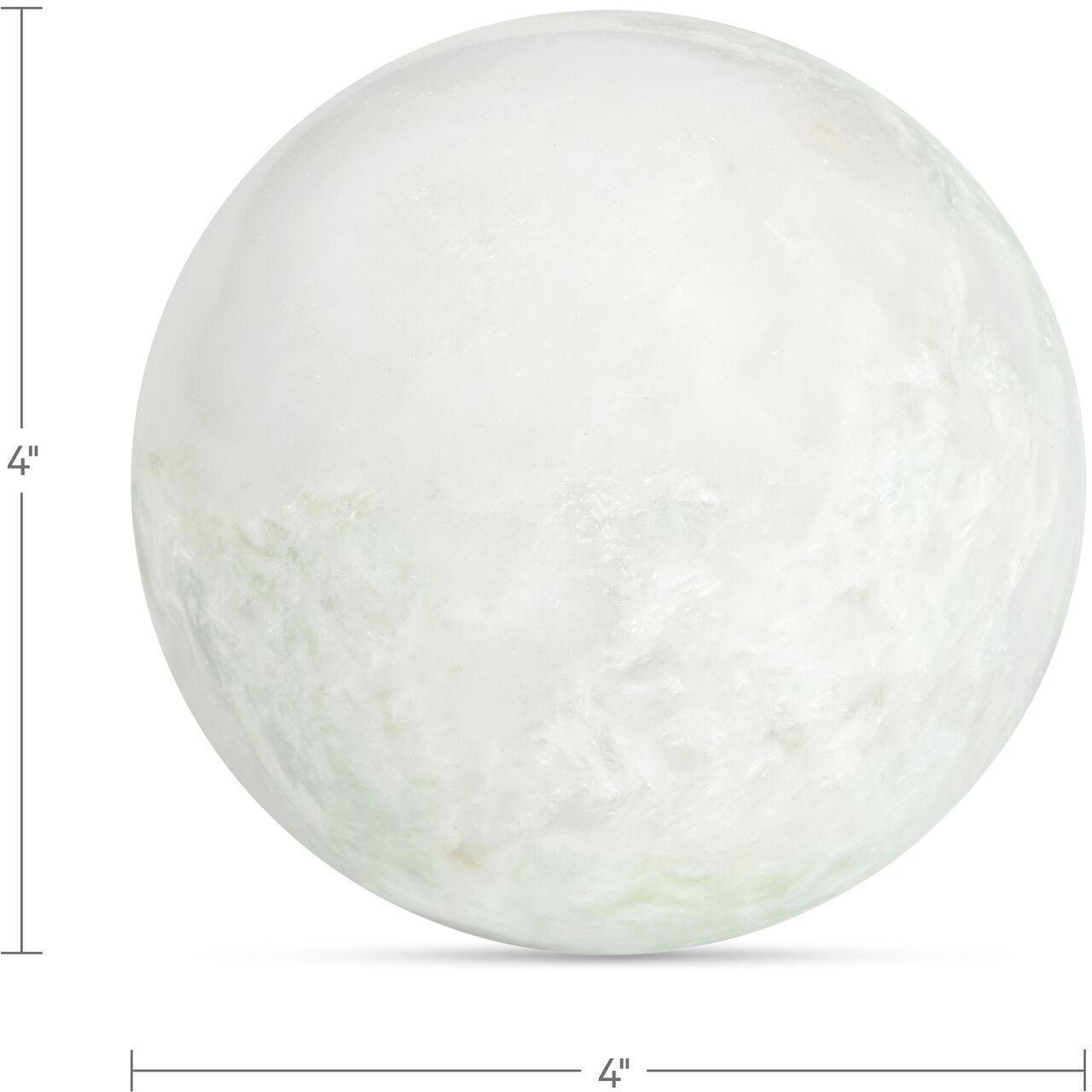 Odessa Sphere Tabletop Accent Green Onyx Marble - Image 3