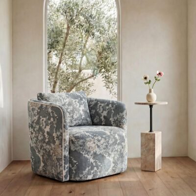 Alternative view of Caro Side Table Travertine