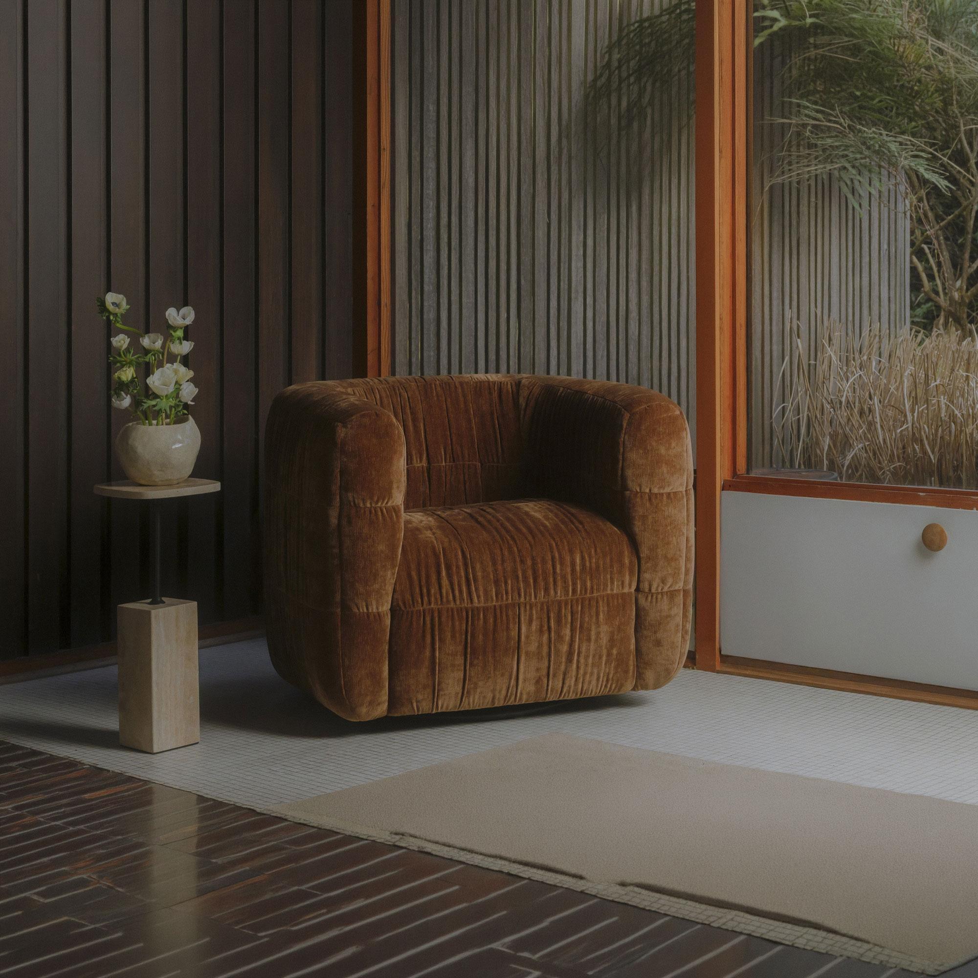 Caro Side Table Travertine - Image 3