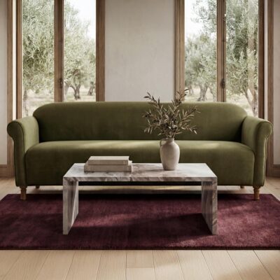 Alternative view of Rosa Coffee Table Torrento Marble
