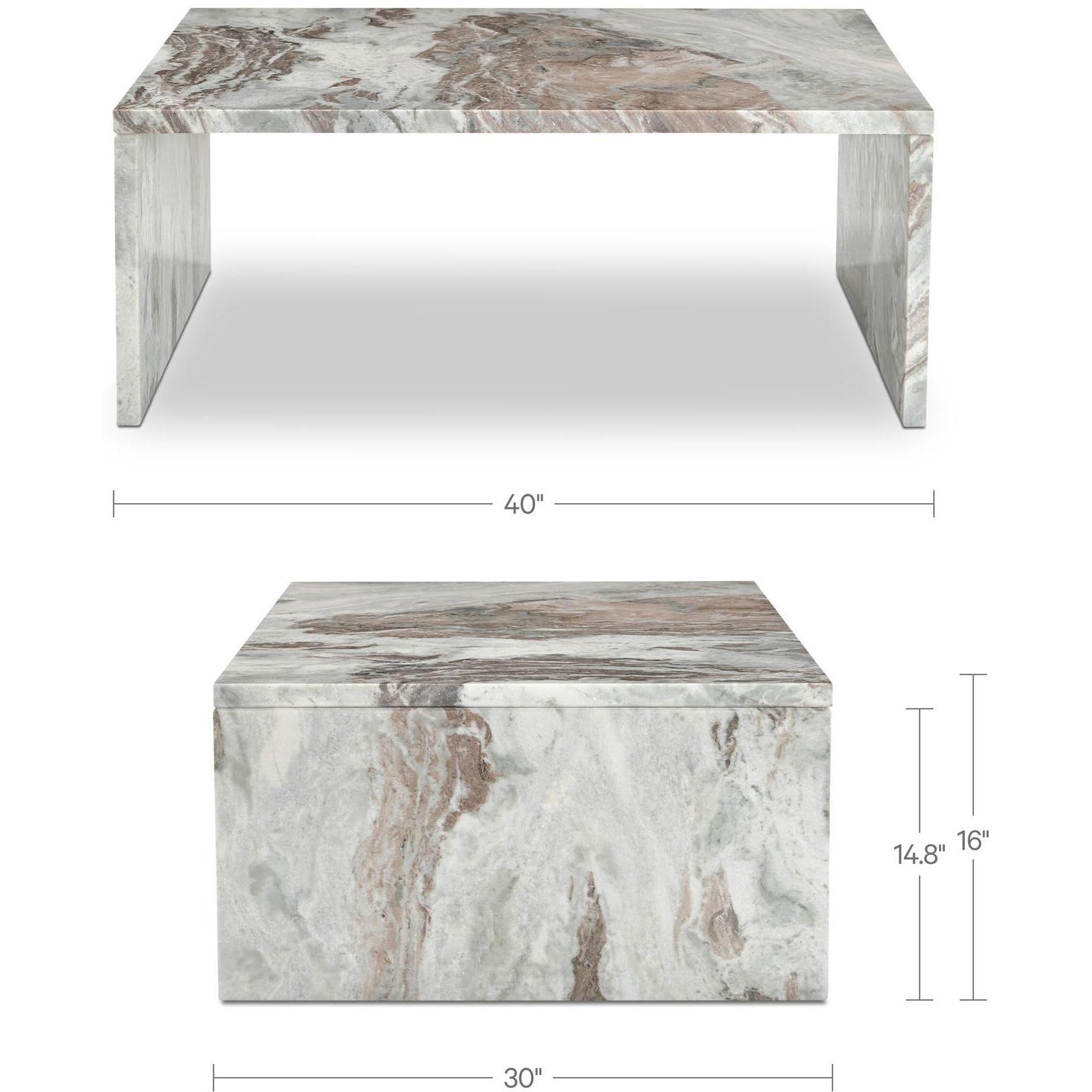 Rosa Coffee Table Torrento Marble - Image 6