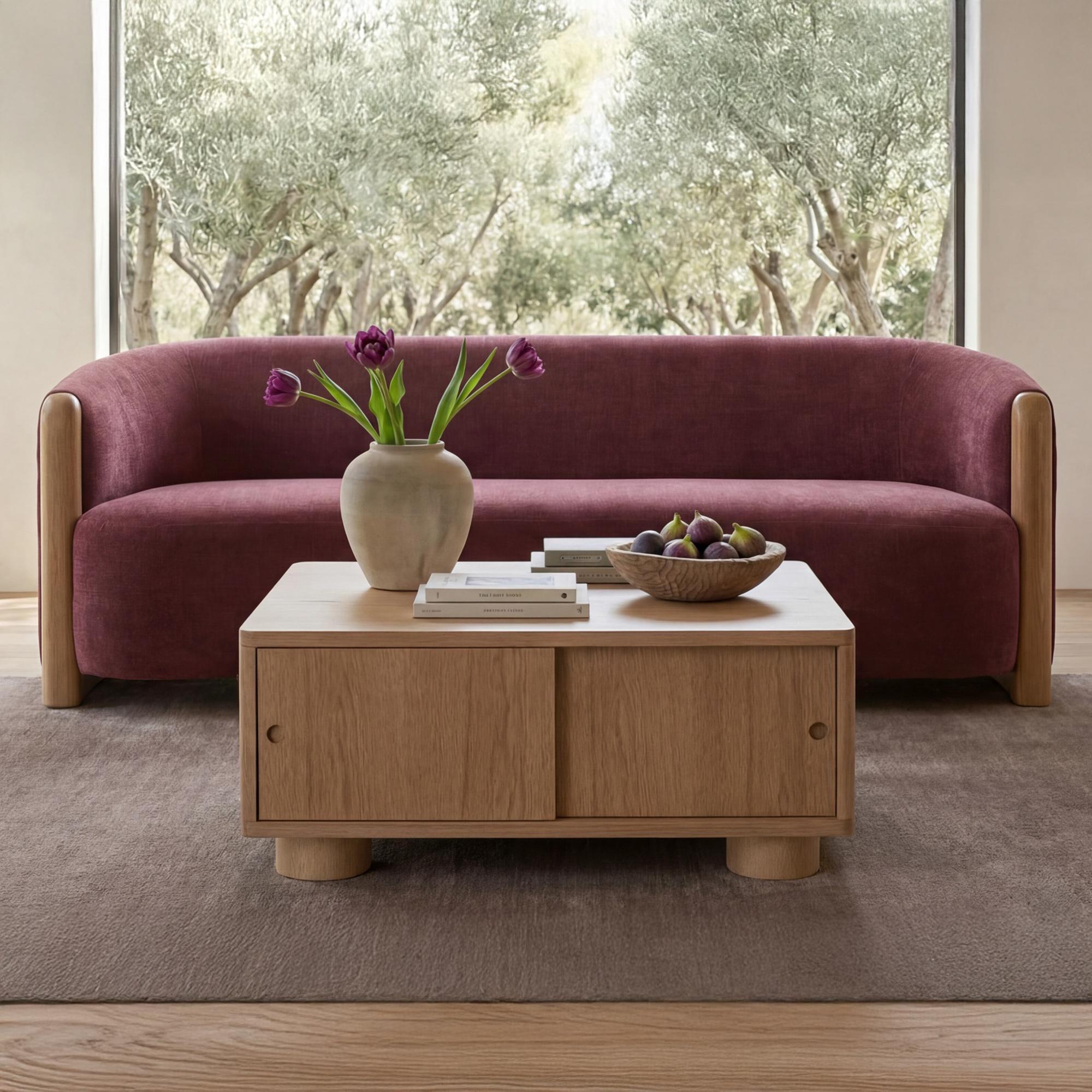 Hobbs Storage Coffee Table Natural - Image 2