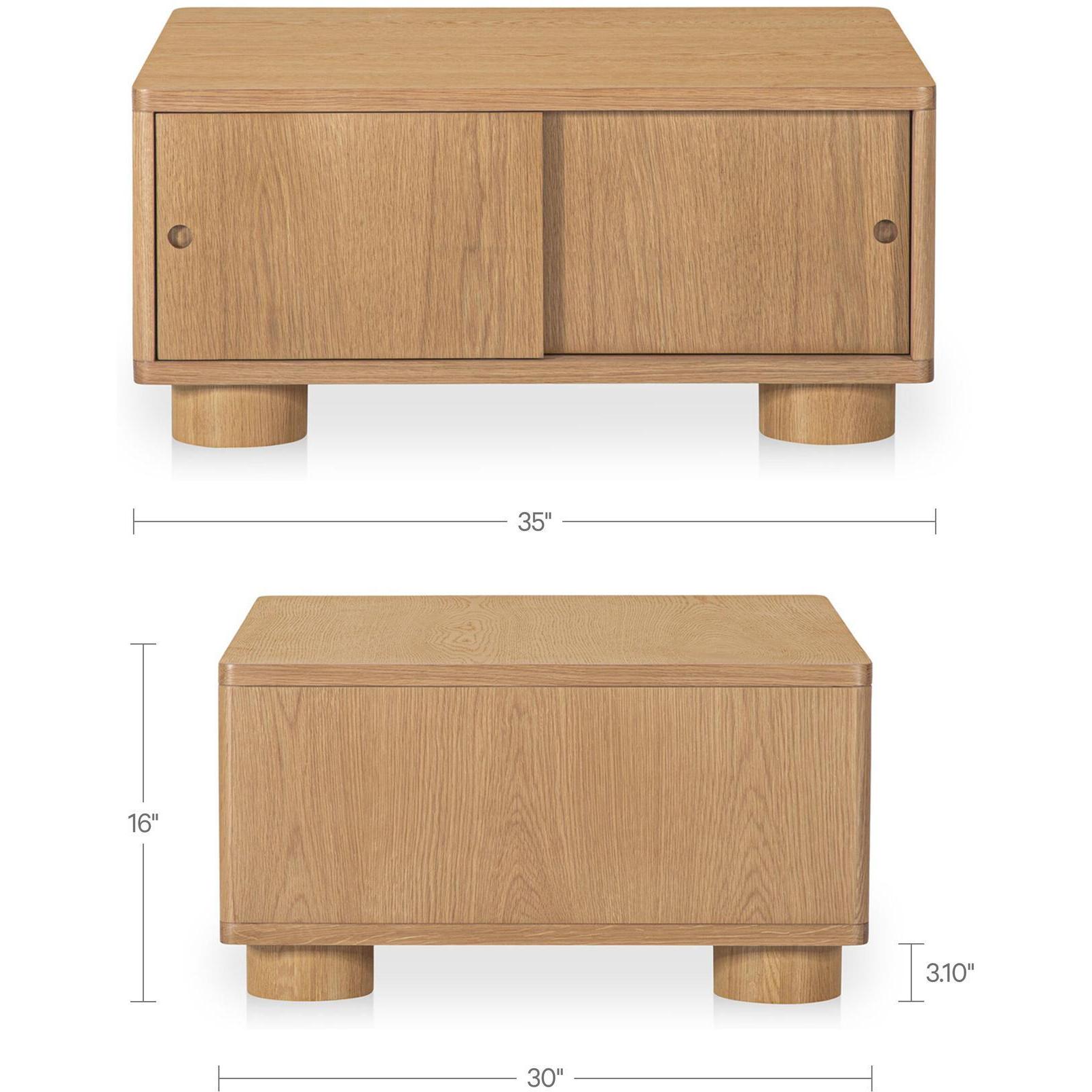 Hobbs Storage Coffee Table Natural - Image 3