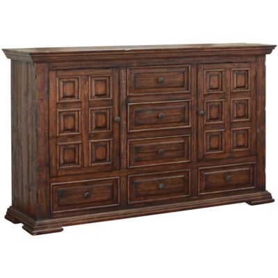 Terra 6 Drawer 2 Doors Dresser