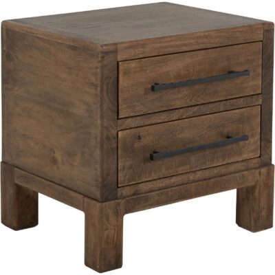 Merida 2 Drawer Nightstand