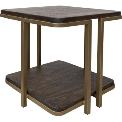 Onix Metal Base End Table