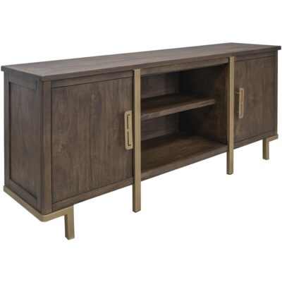 Alternative view of Onix 2 Door TV Stand