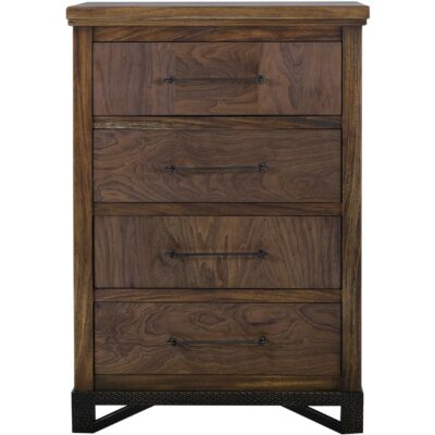 Alternative view of Walnut 4 Drawer Chest