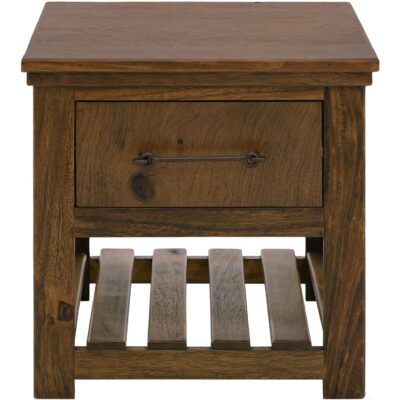 Alternative view of Walnut 1 Drawer End Table