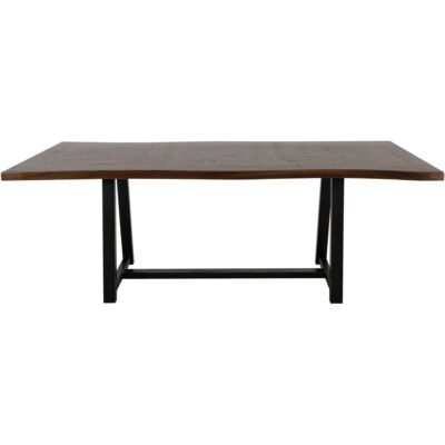 Alternative view of Walnut Trestle Dining Table