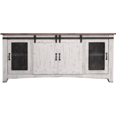 Pueblo 4 Door 80" TV Stand