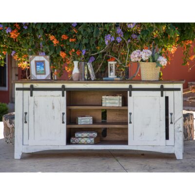 Alternative view of Pueblo 4 Door 80" TV Stand