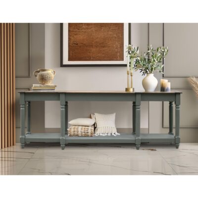 Alternative view of Tiffany 1 Shelf Sofa table 94"