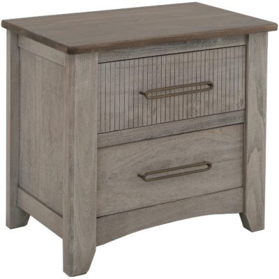Ridge 2 Drawer Nightstand