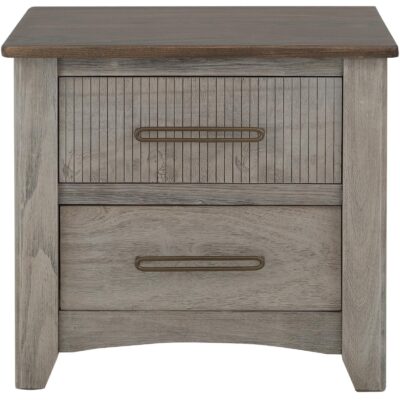 Alternative view of Ridge 2 Drawer Nightstand
