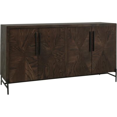 Black Verona 4 Door Console