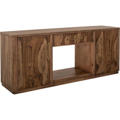 Alternative view of Balam 1 Drawer & 2 Door TV Stand for Fireplace