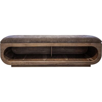 Balam Wooden Storage Bench