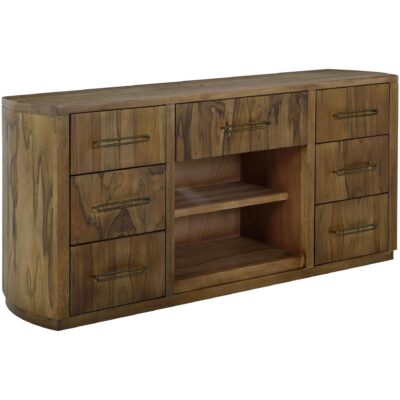 Alternative view of Balam 7 drawer 1 Shelf Console
